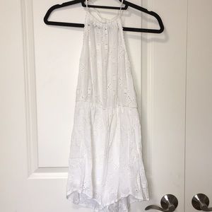 White summer romper